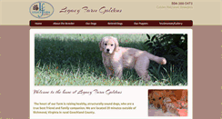 Desktop Screenshot of legacyfarmgoldens.com